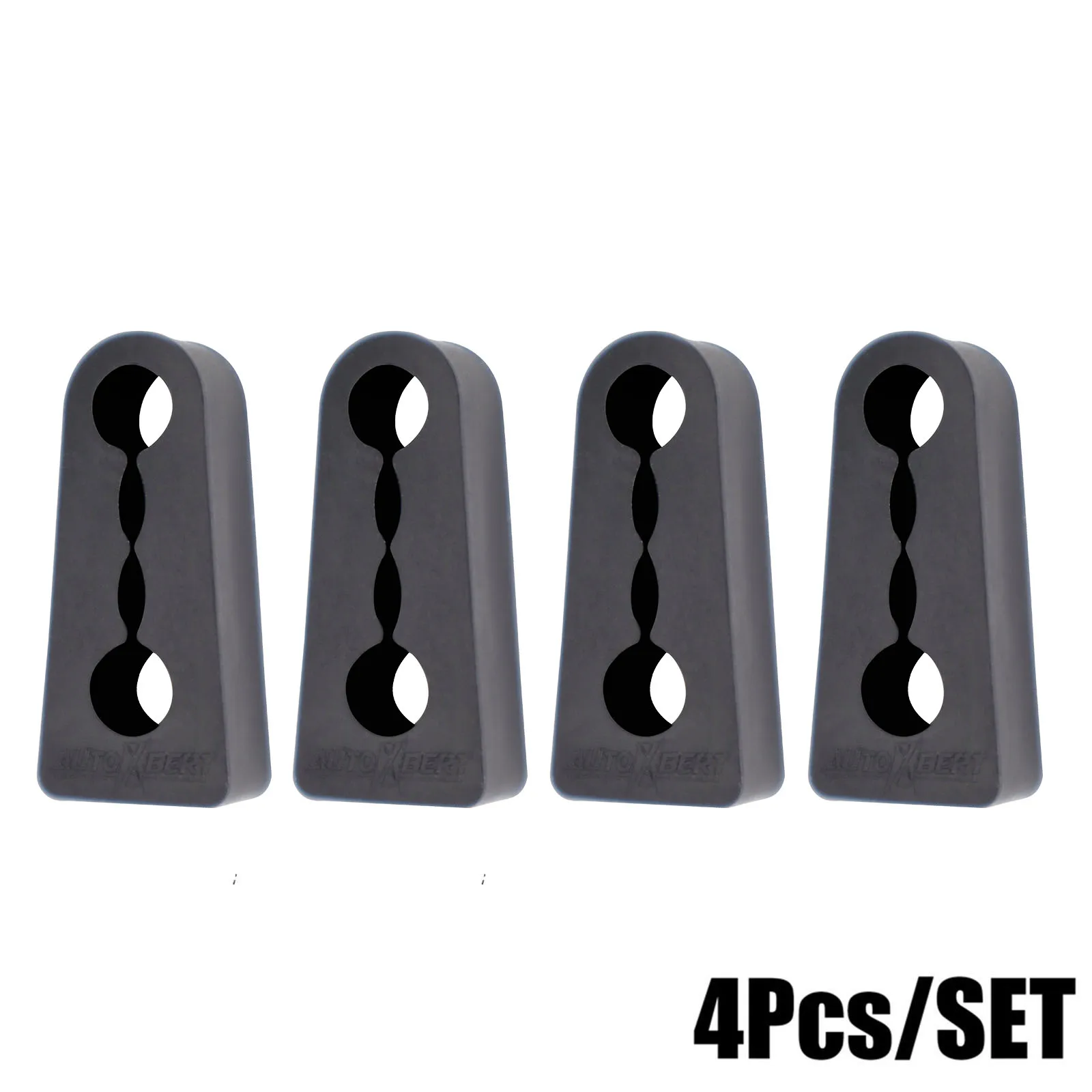 Door Lock Buffer Damper Soundproof Insulation For Renault Duster 2 Captur Kaptur Arkana Fluence