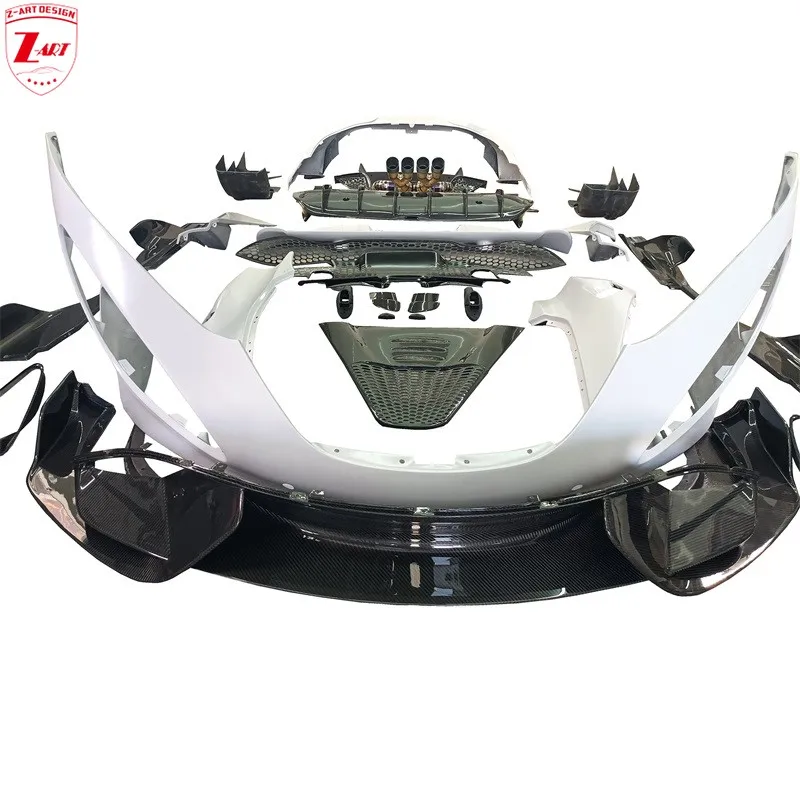 Z-Art 765Lt Kit Carrozzeria In Fibra Di Carbonio A Secco Per Kit Carrozzeria Mclaren 720S Per Kit Tuning 720S Per Kit Aerodinamico 720S Kit 765Lt