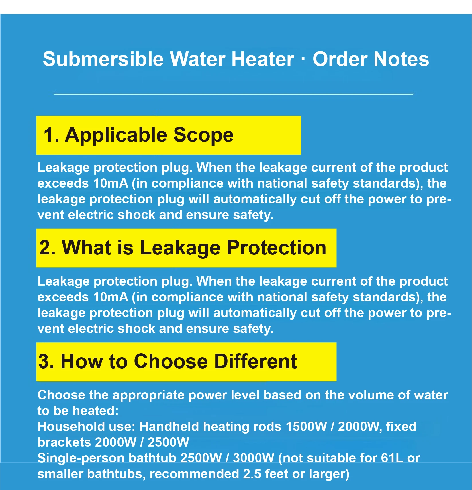 Heavy-Duty 220V Immersion Heating Rod with Thermostatic Safety for Buckets Baths