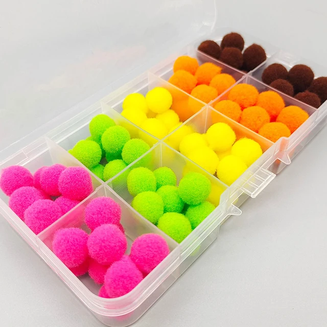 20/100pcs 미끼 공 수레 공 파리 미끼 플라이 낚시 플라이 후크 알리 상품 추천