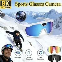 2026 AI Intelligent Glasses For Outdoor Cycling Windproof And Eye Protection Skiing Glasses High-definition Camera Photography