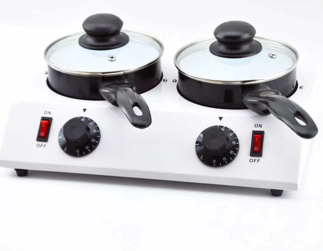 220V/110V Mini Electric Chocolate Melting Machine Single Pot Ceramic Non-Stick Pot Baking Furnace
