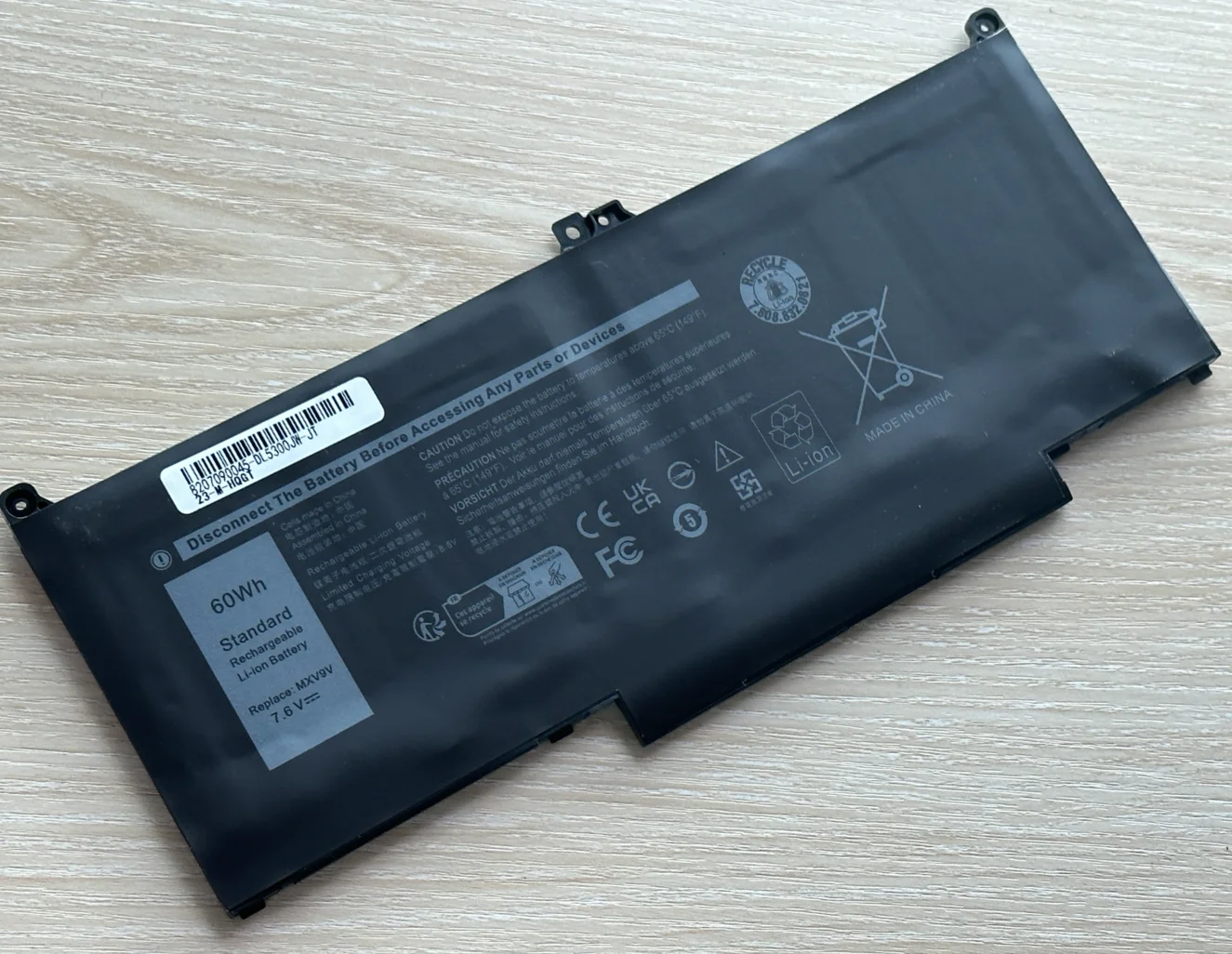 ノートブックバッテリーモデルSeagullStar-MXV9V,Dell Latitude