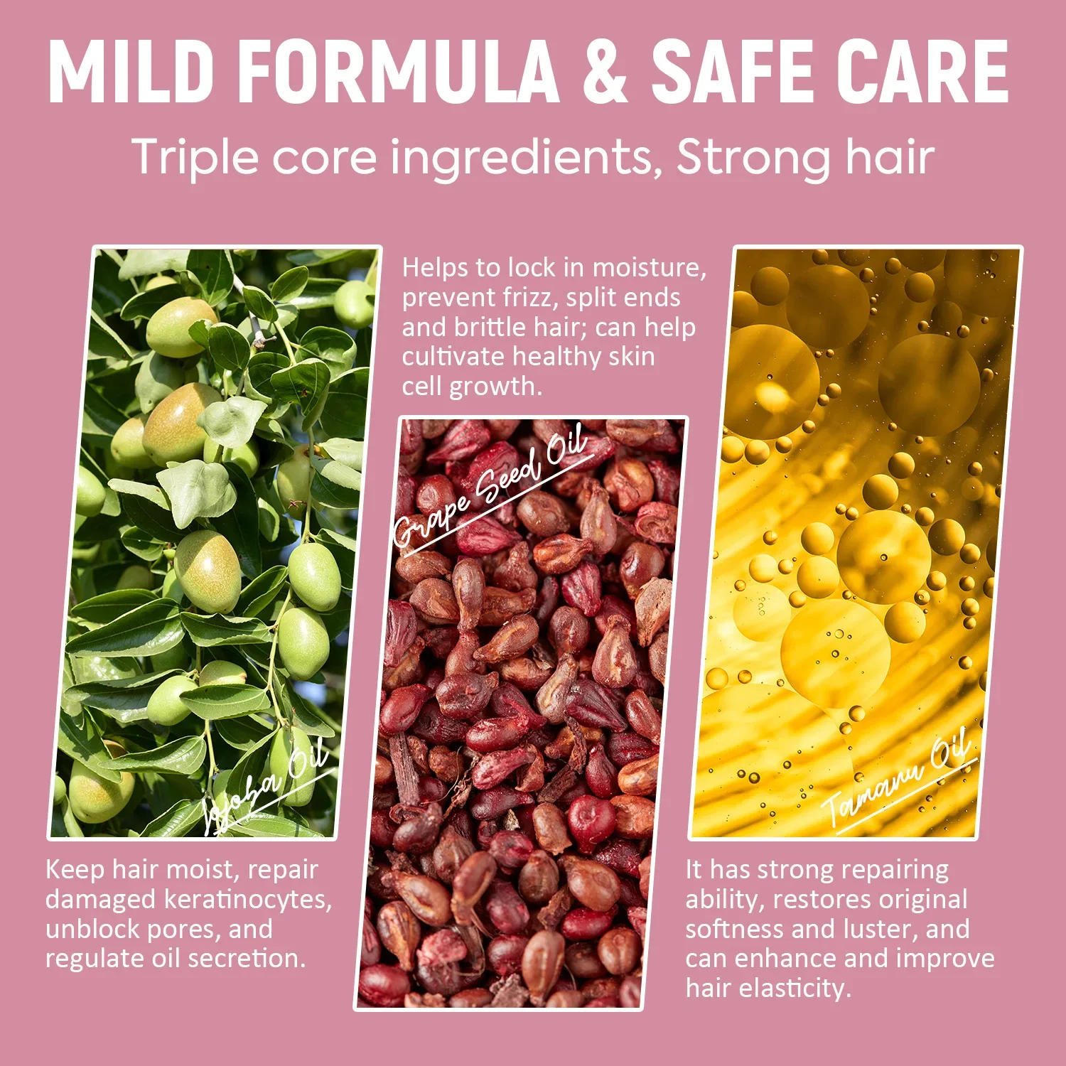 Curly Hair Styling Mousse Protective Roll Anti Hairiness Styling Foam Moisturize Nourish Products Coiffante Pour Perruque
