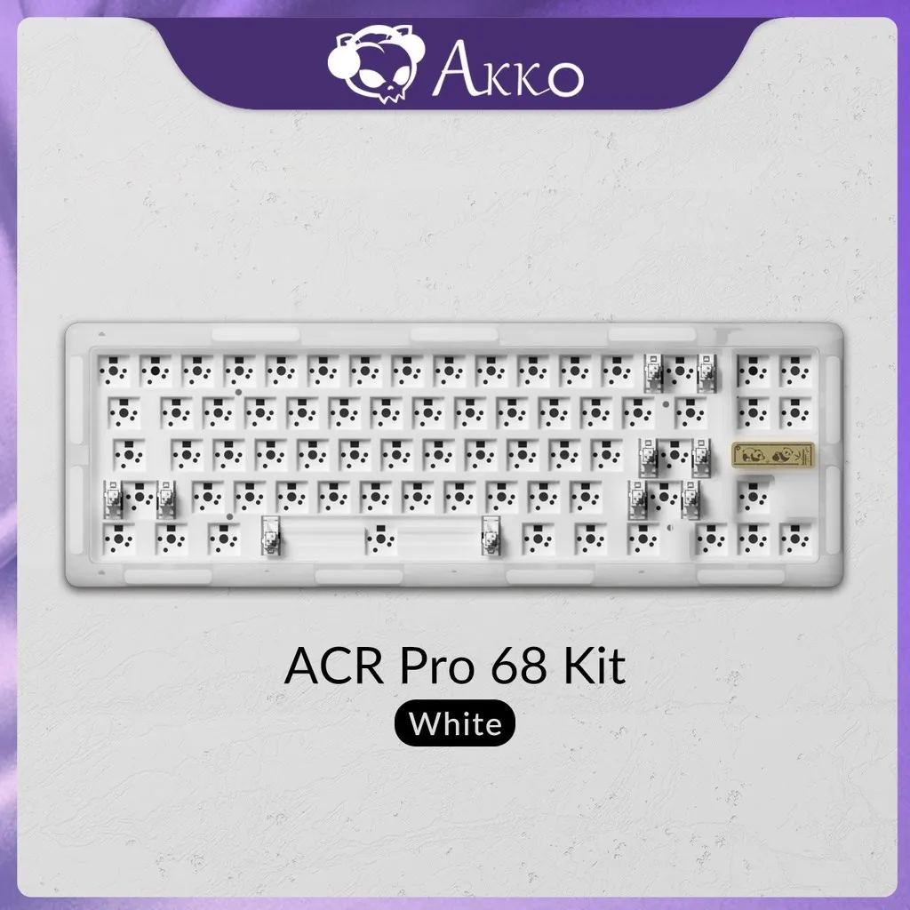 Akko-acr pro 68カスタムキーボードキット,RGBバックライト付き 