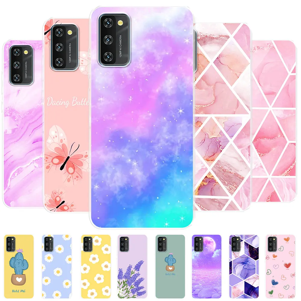 Per Blackview A100 Custodia 6.67 "Stampa Custodie Per Telefono Cover Per Blackview A100 Silicone Soft Shell Coque Per Blackview A100 Fundas