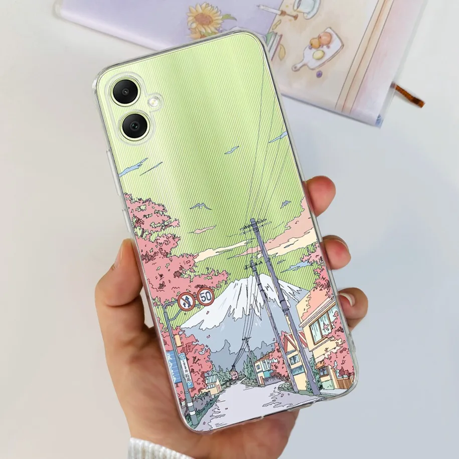 Fashion Butterfly Soft Silicone Back Cover Case for Samsung Galaxy A05/A05S (2023)
