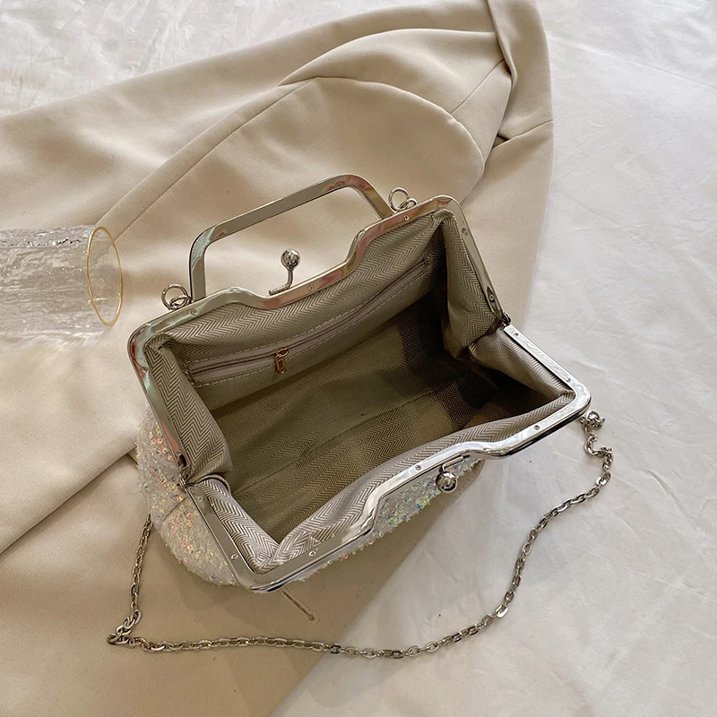 Wedding HandBag Sequined Women's Bag Shining Female Purses Luxury Lady Party Fashion Evening Clutch bag Crossbody Bags For Women