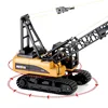 1/14 HUINA 1572 15CH RTR RC Construction Crane Trucks TOUCAN Remote Control Tower Excavator Outdoor Toys For Boys Gifts TH18055 3