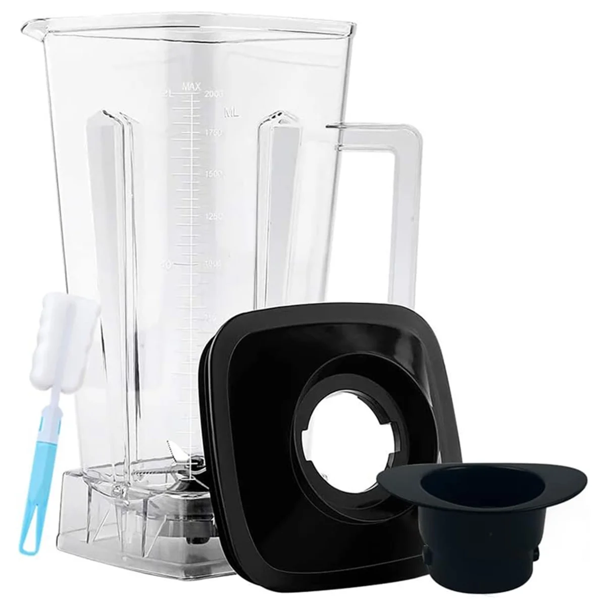 

For Vitamix Blender Pitcher, 64 OZ Container with Blade and Lid Blender Cup Replace for Vitamix 5200 5300 A2300 A2500