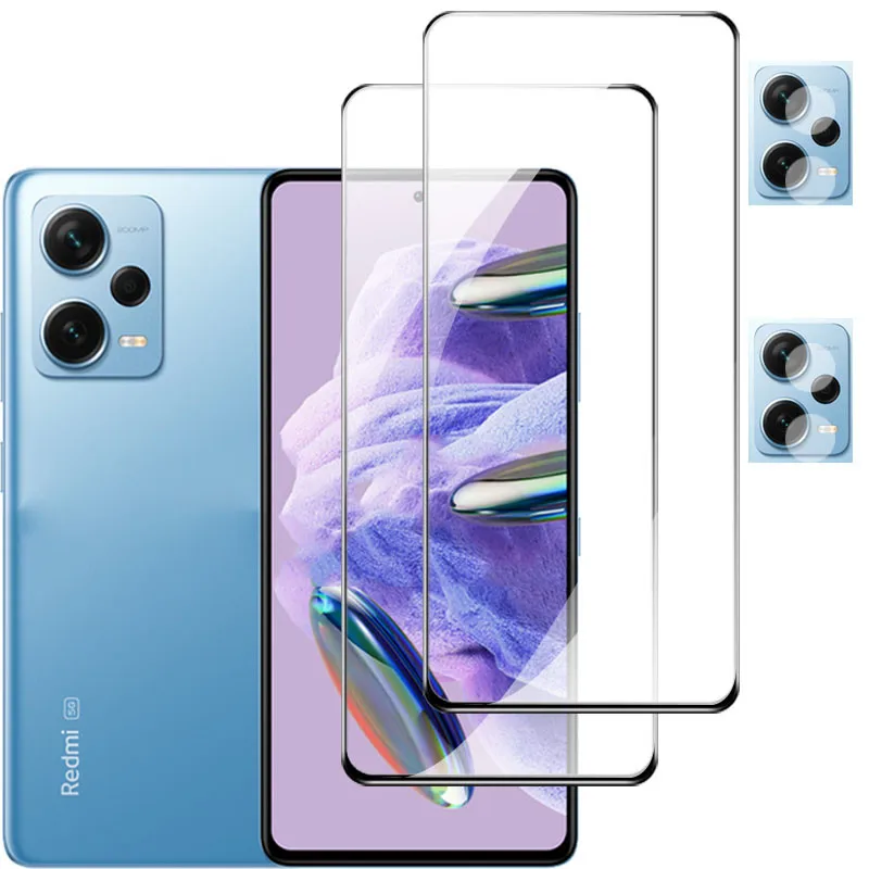 3-1 Vetro, Redmi Note 12 Pro Vetro Temperato Redmi 10C Screen Protector Redmi Note 12 Pellicola Protettiva Redmi Note 12 Pro Più Fotocamera 5G Redmi N