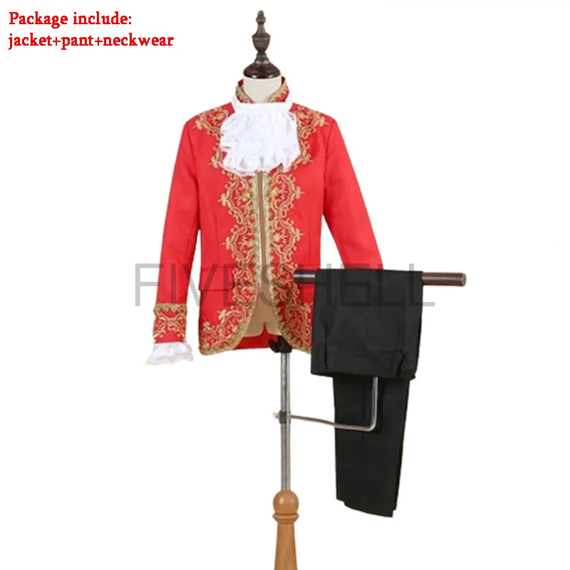 Kids Cosplay Costume Medieval Prince Costume Kids Medieval Prince Costume Child Boys King Cosplay Fancy Dress Tuxedo Suit Carnival Cosplay Costume Birthday Gift For Kids