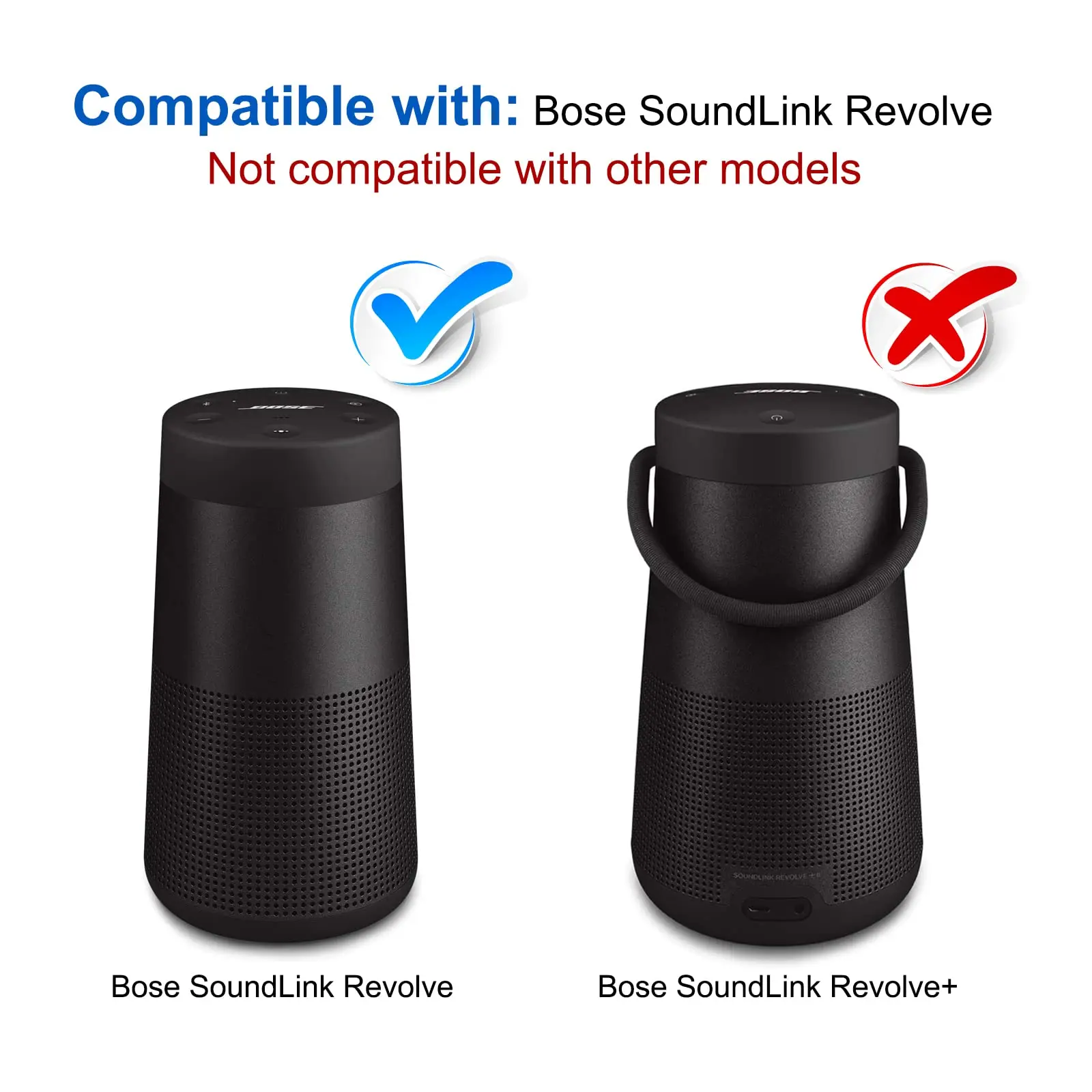 EVA Hard Case for Bose SoundLink Revolve Bluetooth Speaker