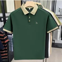 Polo à manches courtes pour homme de marque de luxe, tendance estivale, best-seller, avec broderie originale de chien, haut de boutique, T-shirt décontracté de golf 5