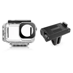 Waterproof Camera Dive Housing with Magnetic Adapter and Protective Shell - Set A