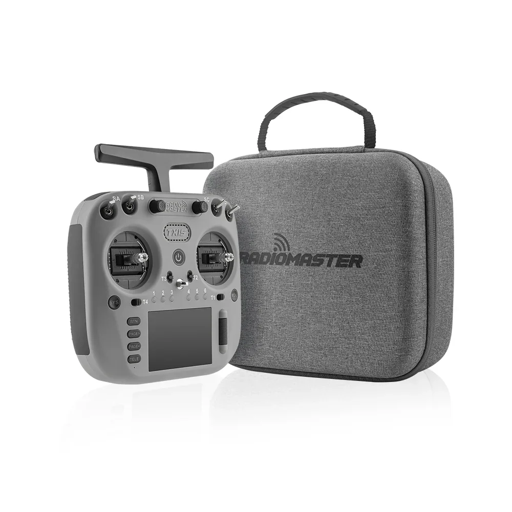 Poignée ergonomique de la radiocommande ELRS TX15 5000mAh pour un confort optimal