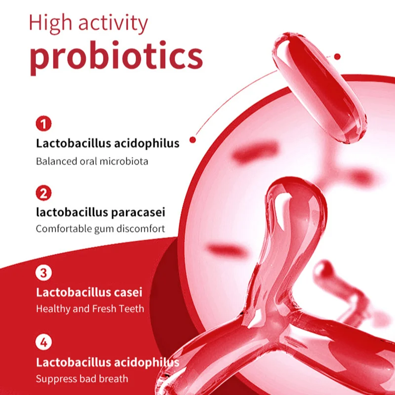 100g Probiotic Toothpaste Whitening Tooth Remove Plaque Stains Teeth Whitener Oral Hygiene Clean Fresh Breath Oral Care teeth whitening product teeth whitening essence teeth health product