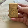 CHIEF engraved Constantine pattern kerosene lighter retro grinding wheel ignition portable personalized men's gift 2