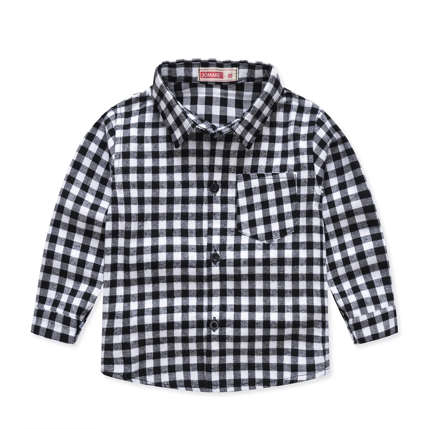 Kids Woolen Checkered Shirt 2