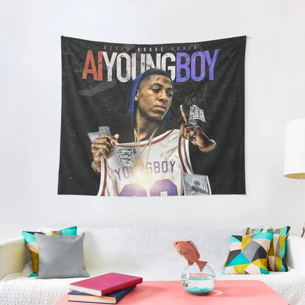 

Fourboy Young Boy никогда не сломался American Tour 2020 гобелен украшение комнаты в Корейском стиле украшение спальни