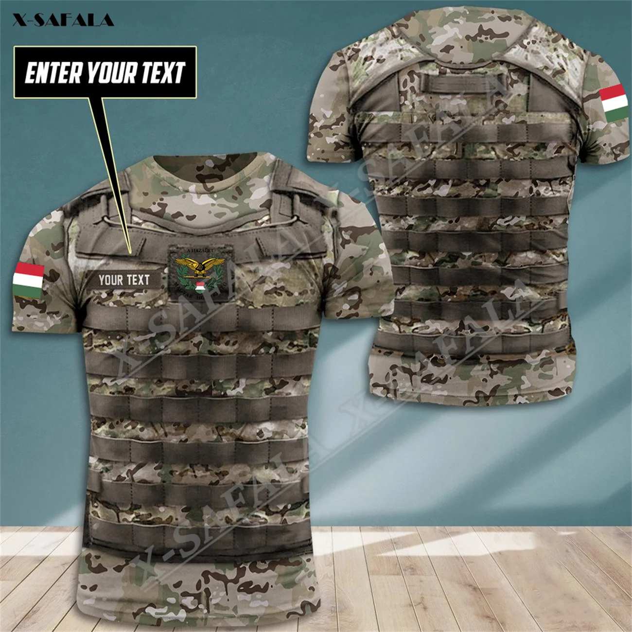 

Футболки с эмблемой Венгерских сил обороны, футболки с 3D принтом, топы, футболки с коротким рукавом, повседневные хлопковые футболки с принтом молока, лучшего качества