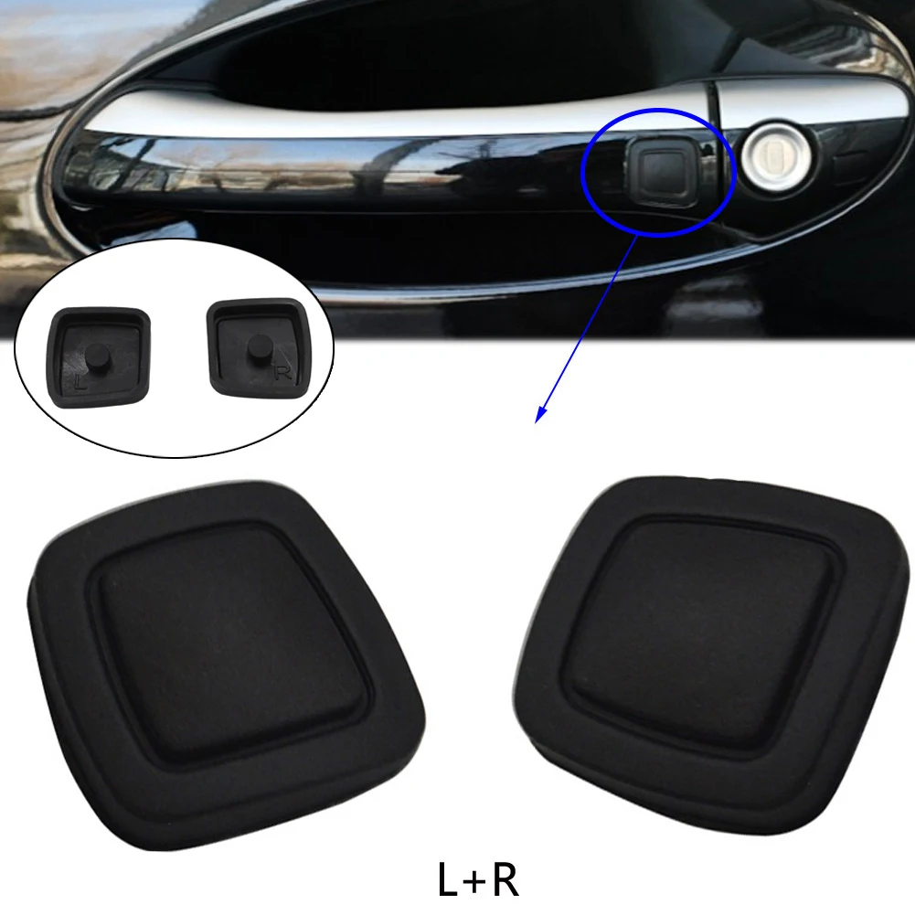자동차 키리스 엔트리 문짝 핸들 버튼 커버 캡, 벤츠 S CL SL 캐스 W220 R230 C215 고무 A2207601370