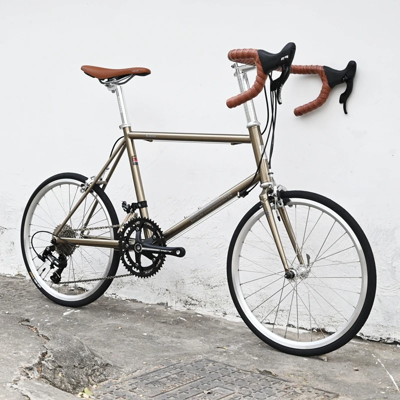 DARKROCK Reynolds 520 Minivelo Bike Frame Fork 22