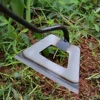 Handheld Hollow Hoe Sharp Thickened Agricultural Weeding Hoe Garden Weeding Hoe for Backyard Weeding Loosening Farm Planting 4
