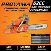 62CC 2-Cycle Gas Powered Chainsaw, 22 Inch 18 Inch Handheld Cordless Petrol Chain Saw for Tree Wood Cutting 1