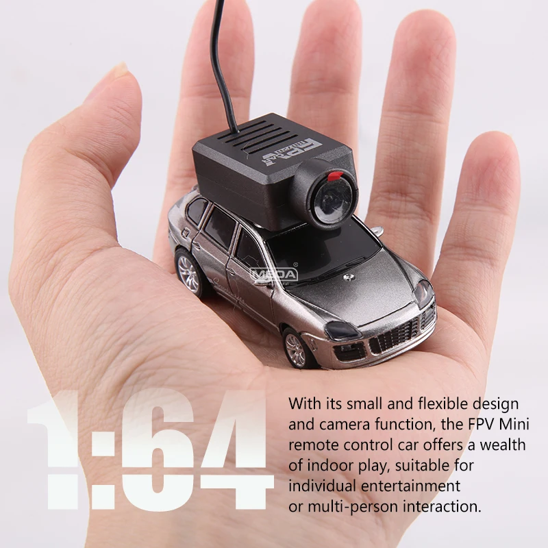 WLtoys FPV RCカー 1/64スケール WLTOYS XK 6401 Mini FPV RC Car | 1/64 Scale, APP-Controlled