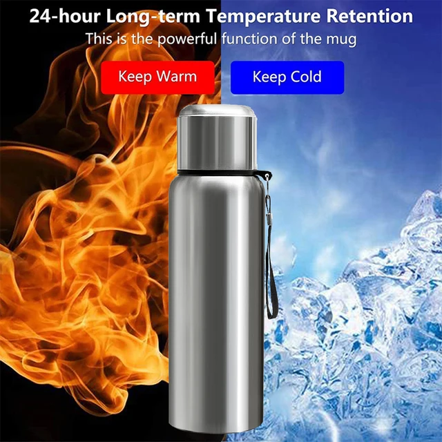 2L Tumbler Thermo Bottle Large Capacity Thermal Mug Stainless Steel Thermal Water Bottle Cold And Hot Thermo Cup Vacuum Flask 3