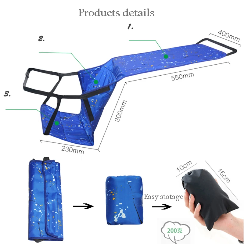 Travel Abroad Bed Sleep Artifact Flight Take A Plane High Speed Rail Free Inflatable Rest Products With Waist Pillow Hammock