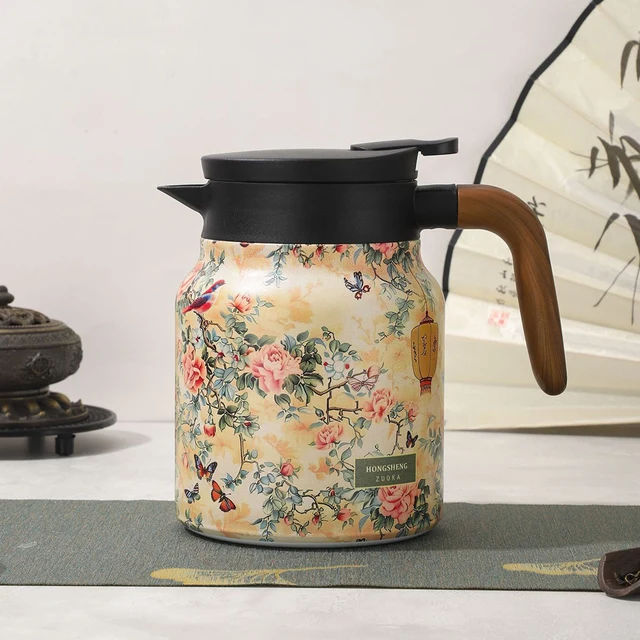 Floral Tea Thermos Kettle 3