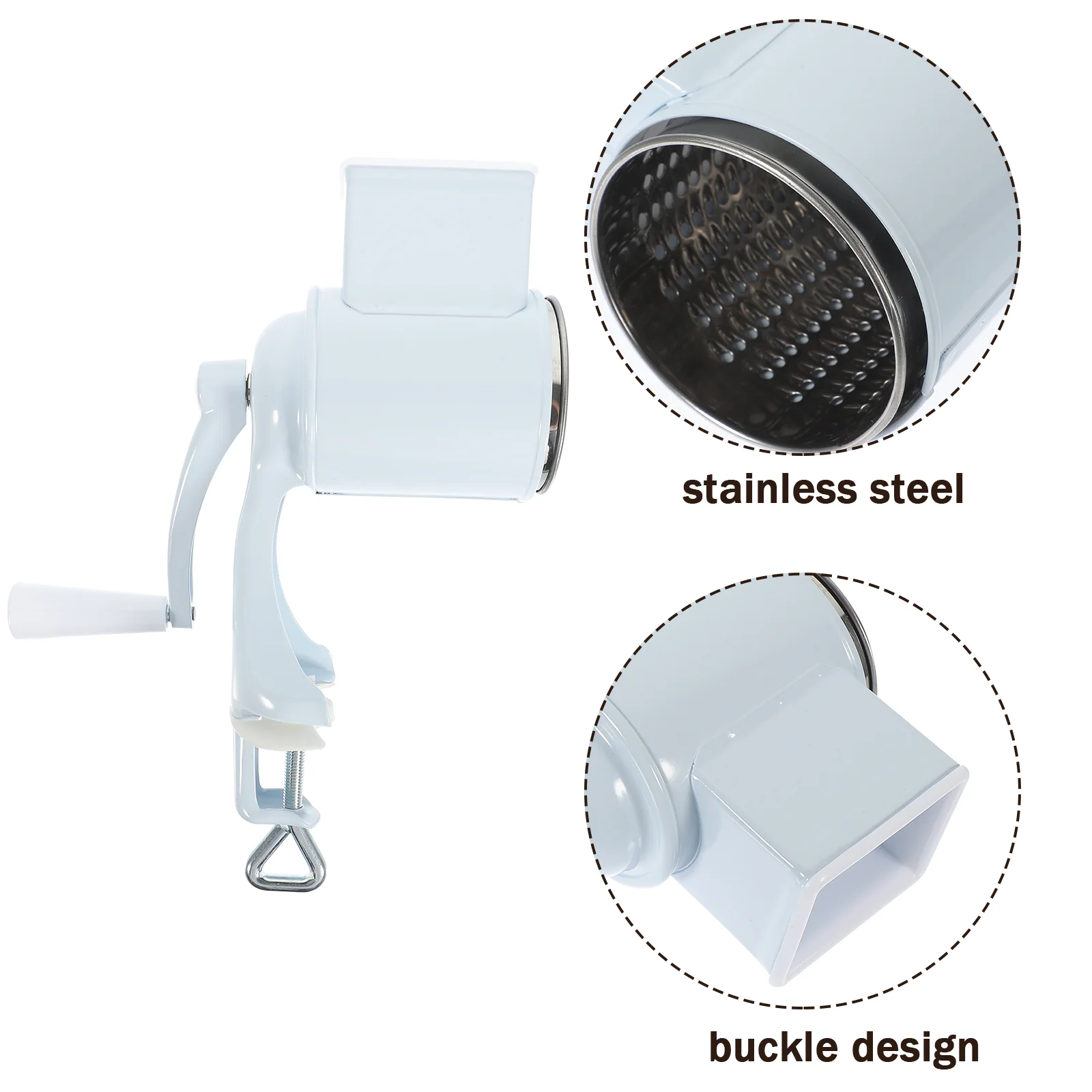Multifunction Grinder Manual Food Chopper Nut Aluminum Alloy Slicer Kitchen Accessory