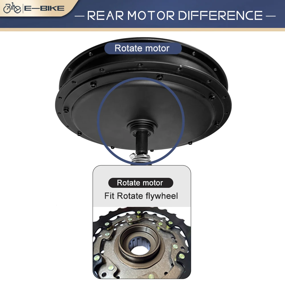 Ebike Hub Motor MXUS 72V 3000W 48V1000W Brushless Gearless Hub Motor For Electric bike Conversion Kit