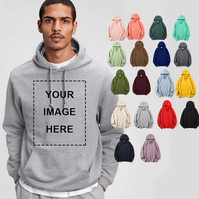 DESIGNER BRAND SIGN GRAPHIC FLEECED SWEATSHIRTS