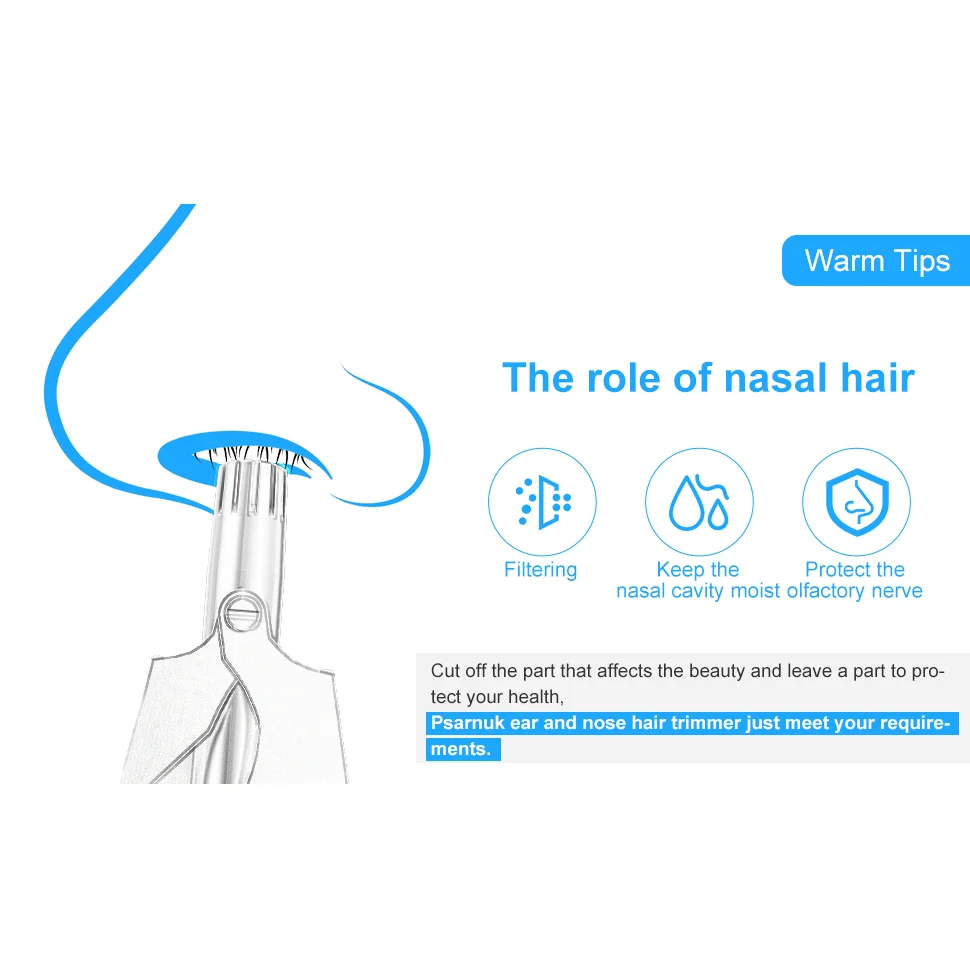 Nose Hair Removal Trimmer for Men Manual Stainless Steel Washing Portable nose hair trimmer electric nose hair trimmer electric hair trimmer electric nose and ear trimmer