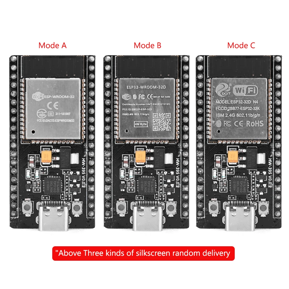 32Mbit SPI 플래시 보드 ESP32--32 WiFi BT BLE MCU 모듈 스마트 홈 모바일 IoT용 WiFi Bluetooth 호환 2412-2484MHz