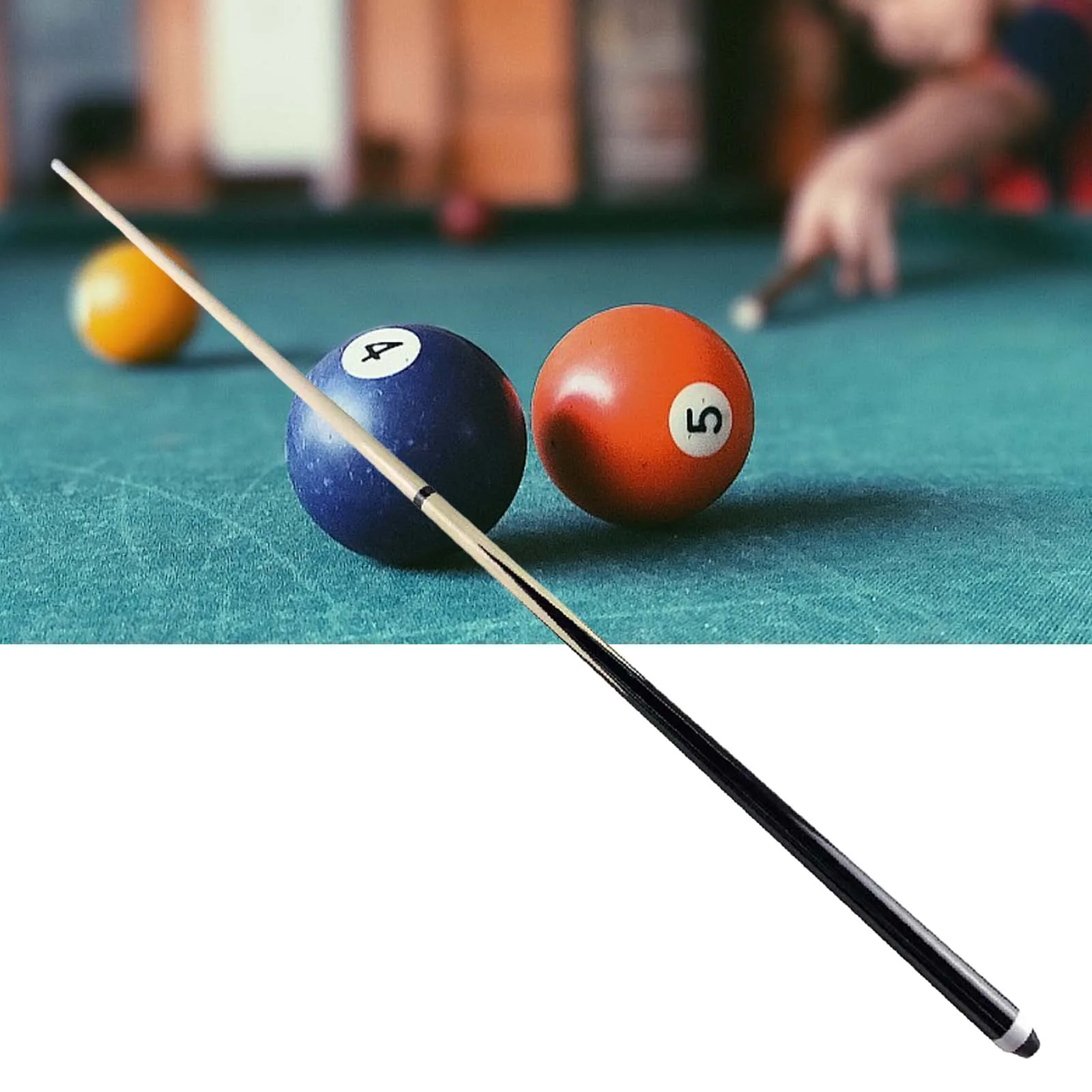 Billiard Shaft Short Pool Cue Billiard Rod Professional Durable Hard Rock Billiard Tool Kids Pool Stick Stick Girls Beginners