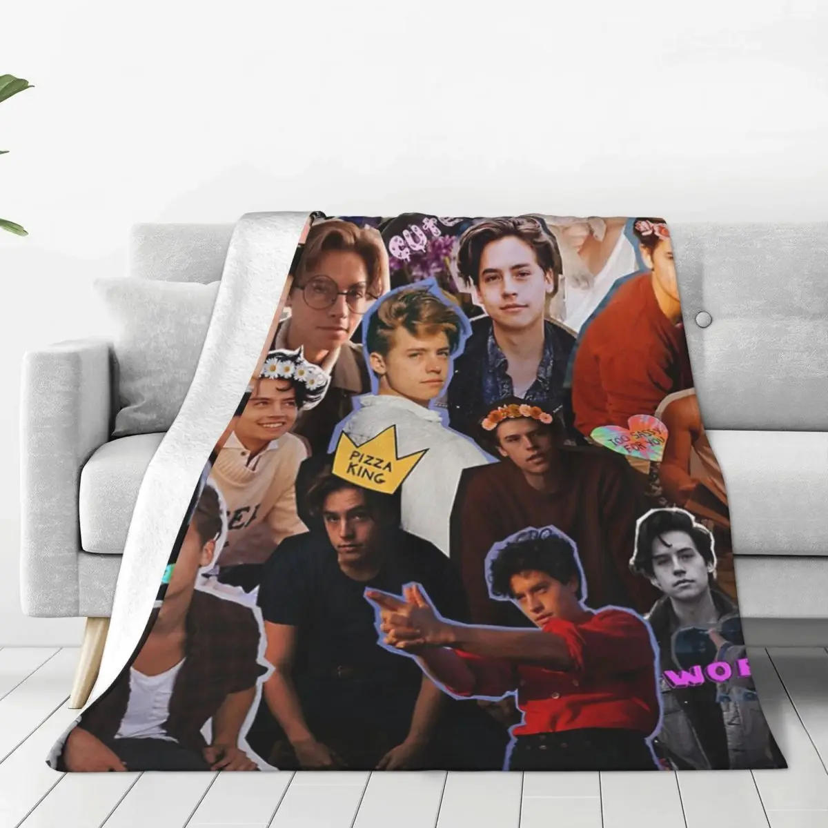 

Фланелевое Флисовое одеяло Cole Sprouse для детей, подростков, взрослых, мягкое, уютное, теплое, пушистое