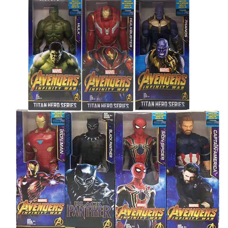 

Marvel Legends Thanos Batman Hulk Hulkbuster Figure Iron Superman Action Figure 33cm Captain America Infinity War Black Panthe