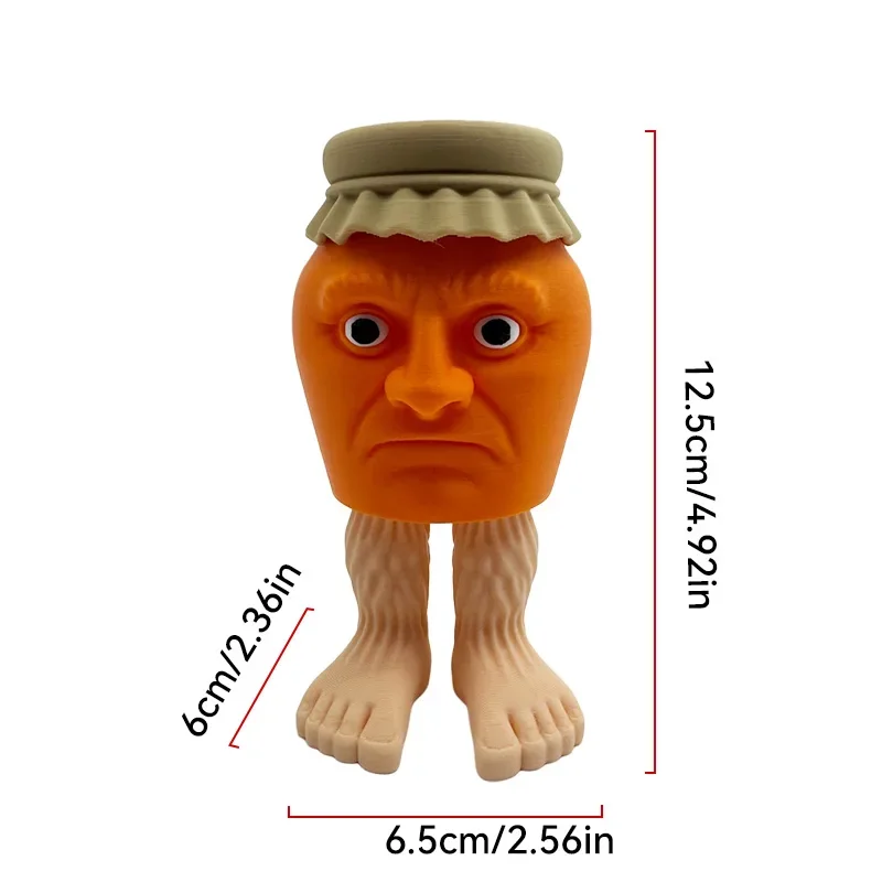 New Italian Brainrot Figurine Funny 3D Printed Matteo Brainrot Spioniro Golubiro