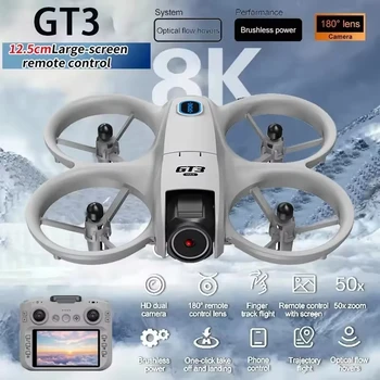 2026 Nuovo Hot GT3 Mini Drone 8K HD Macchina Fotografica WiFi Pieghevole Micro Aereo Ad Altezza Fissa Freestyle Quadcopter RC Elicottero Giocattolo Per Bambini
