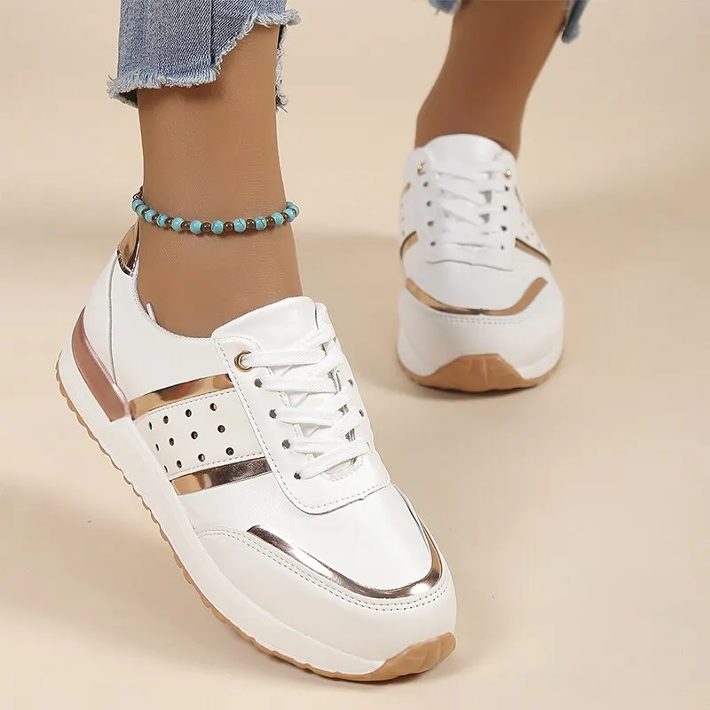 Fashion-Lightweight-All-match-Leather-Sneakers-Women-Simple-Casual ...