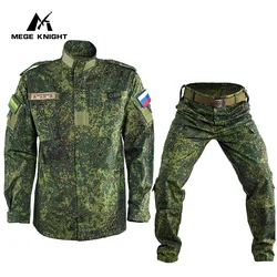 Mege Military Uniform Camouflage Tactical Equipment Men Outdoor Winter Working Clothing Visikov Uniform