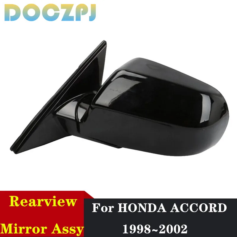 

3-WIRES No With LED Turn Signal Light Car Rearview Side Mirror Assembly For HONDA ACCORD 1998 1999 2000 2001 2002 CF9 CG1 CG5