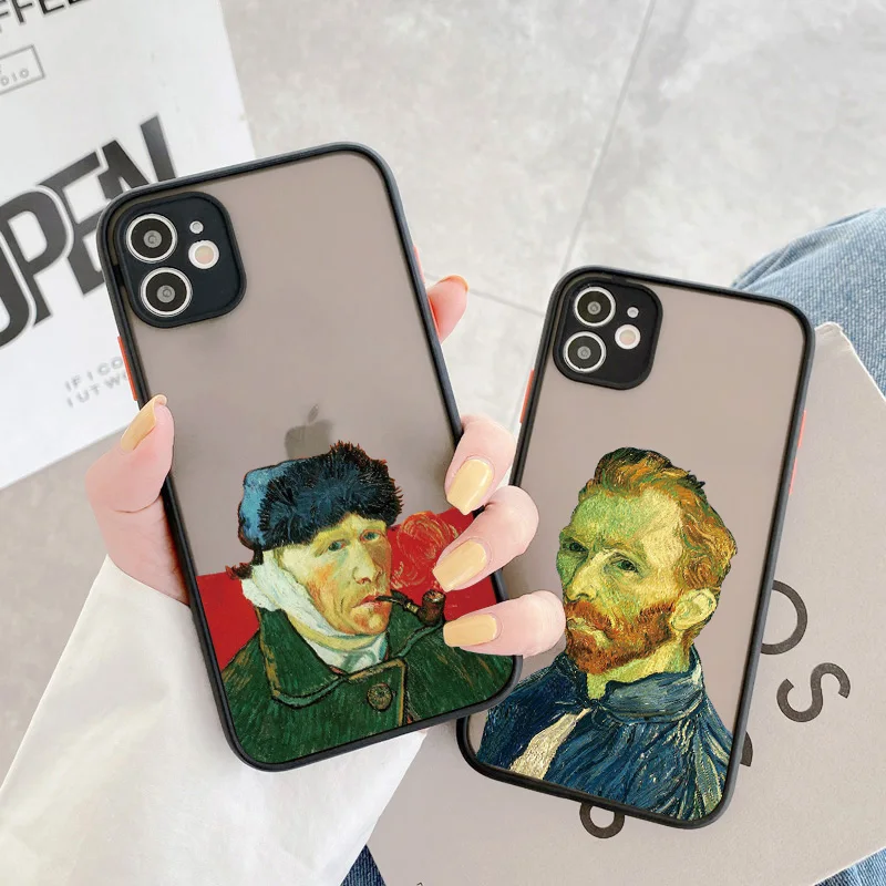 Van Gogh Oil Painting Soft Shockproof Phone Case Cover