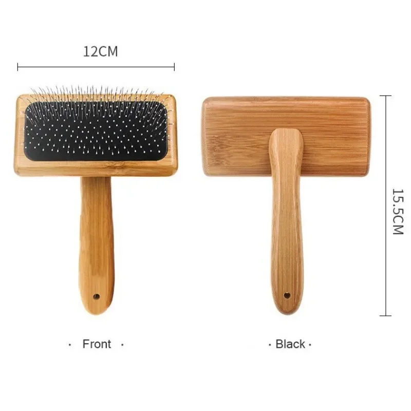Wooden Pet Grooming Hair Brush 6