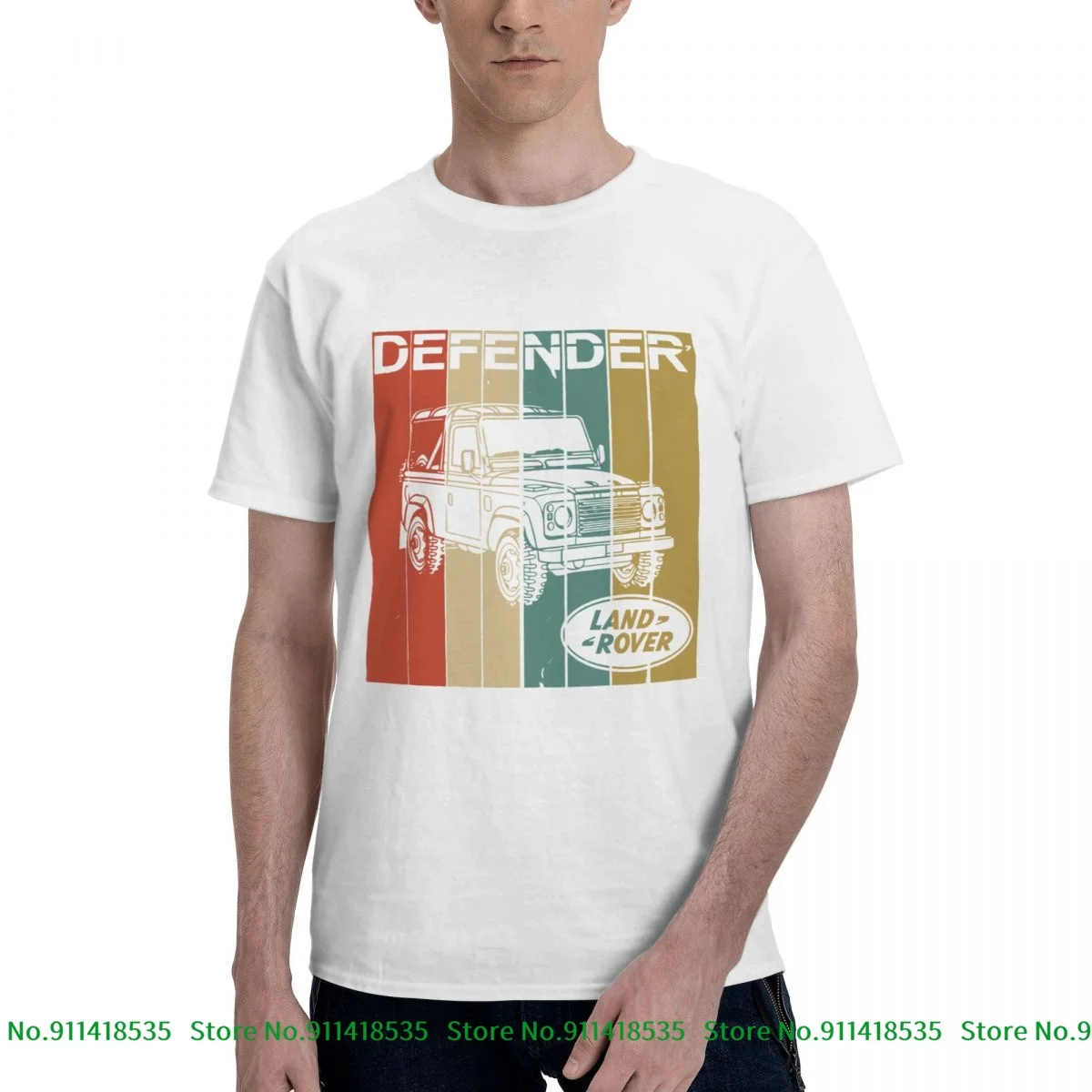 Pop Landrover Defender 90 4X4 Off Road Suv T-Shirt Tee Trend Harajuku Shirt All-Match