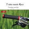 1/2/4/20pcs Bike Grip Lock Ring Aluminum Alloy 8mm for Bike 22.2mm Tube Handlerbar Grip Ring Lock Bike Bar Grips Locking Ends 2